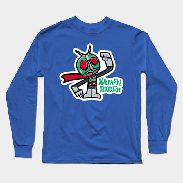 Kamen Rider Long Sleeve T-Shirt by JMADISON